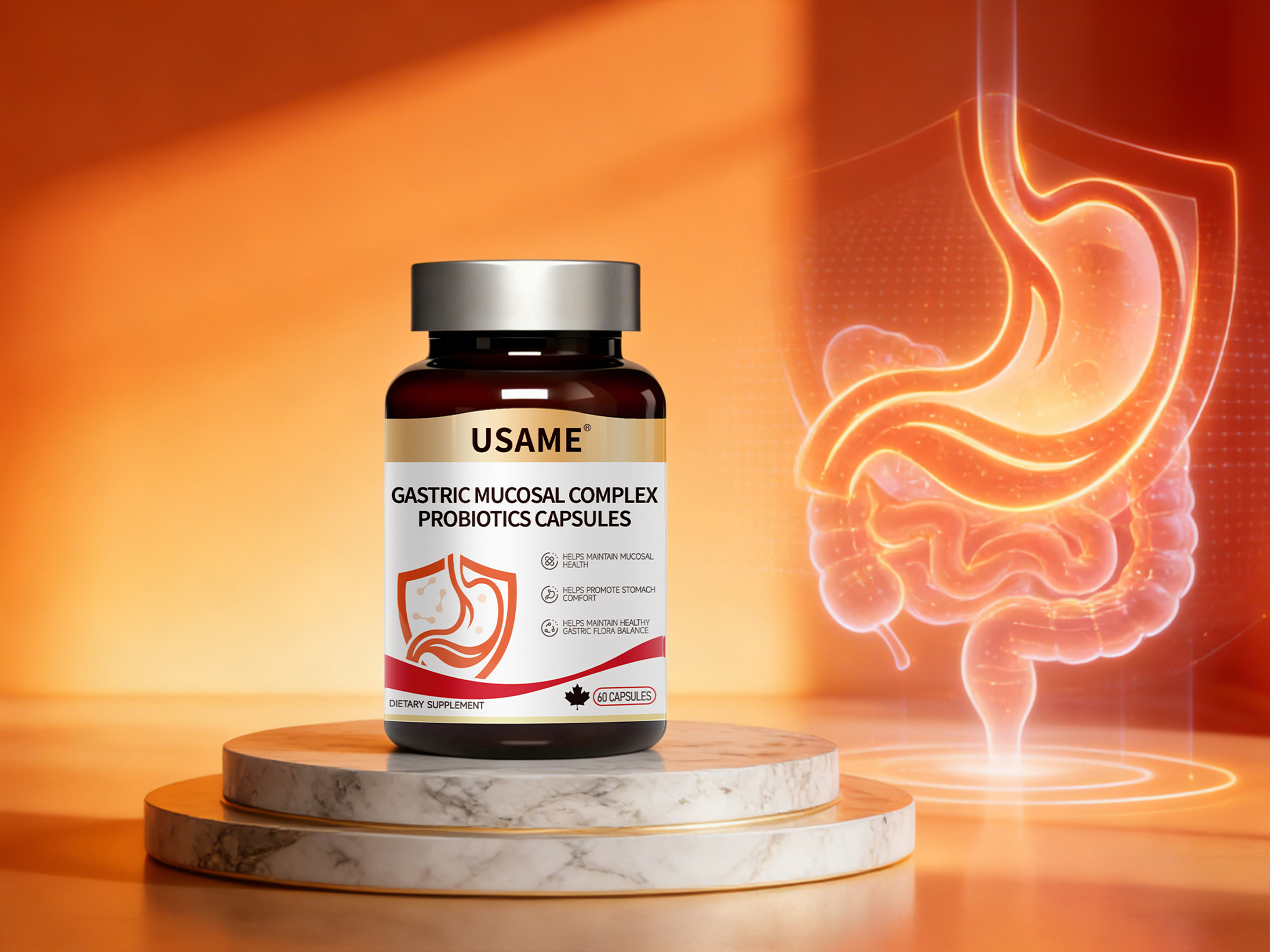 USAME GASTRIC MUCOSAL COMPLEX PROBIOTICS CAPSULES